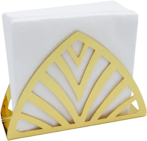 Modern Metal Napkin Holder for Table,Decorative Standing Napkin Dispenser Farmhouse Kitchen Accessories for Dining Table, Bathroom Counter, Cocktail