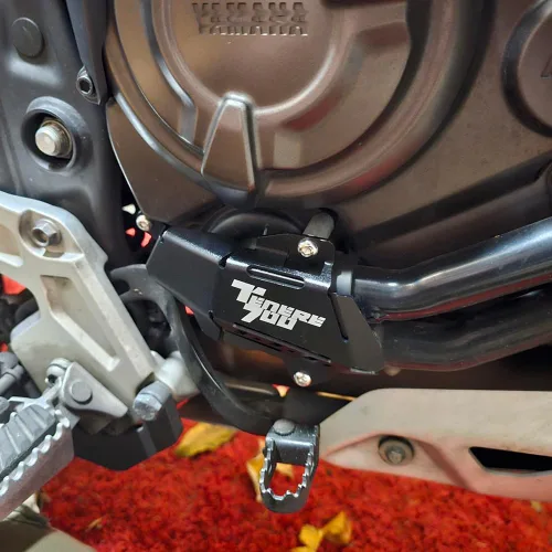 Miniatura 5 de Modeer Para Tenere 700 XTZ 700 T7 2019-2023 2024 2025 Cubierta de protección de bomba de agua Tenere700 XTZ700 T700 CNC Accesorios (rojo)
