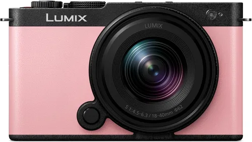 Miniatura 18 de Panasonic LUMIX S9 Cámara sin espejo de marco completo con lente S 18-40mm F4.5-6.3, cuerpo compacto y ligero, perfecto para redes sociales y Rosa