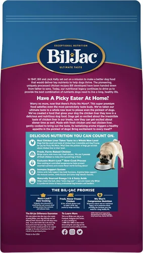 Miniatura 2 de Bil-Jac Picky No More - Alimento seco para perros de raza pequeña 6 libras