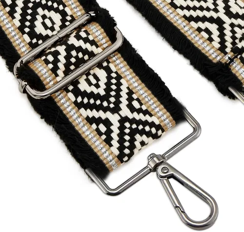 Miniatura 71 de ZOOEASS Hebillas de níquel Correa ancha para el hombro ajustable de repuesto para cinturón de pistola, hebilla de guitarra estilo bandolera