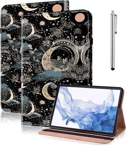 Miniatura 32 de Funda para Xiaomi Pad 5 / Pad 5 Pro de 11 pulgadas, Funda de cuero PU con ranura para tarjeta Banda elástica para Mi Pad 5/Pad 5 Pro 11" 2021