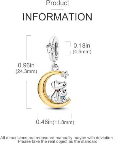 Miniatura 140 de Hapour Dijes de plata de ley 925 para pulseras, collar, joyería europea, colgante de cuentas para mujeres y madres