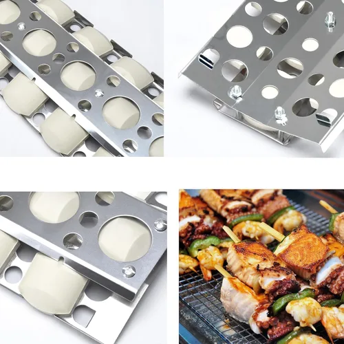 Miniatura 6 de Leship Bandeja de briquetas de 16 pulgadas para Summerset Sizzler 26 32 40 TRL Deluxe de 44 pulgadas, piezas para RCS Premier RJC009P RJC26A RJC32AL