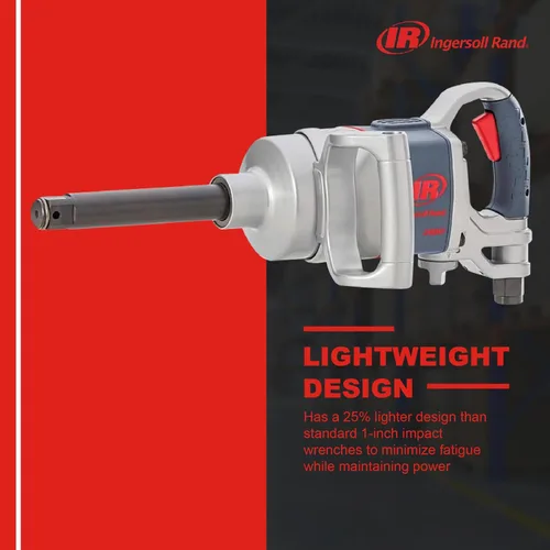 Miniatura 5 de Ingersoll Rand 2850MAX-6 Llave de impacto de 1 pulgada 5,500 rpm con extensión de yunque de 6 pulgadas