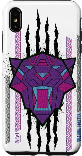 Miniatura 11 de Funda para iPhone 16 Marvel Black Panther: Wakanda Forever Tribal Logo Panther