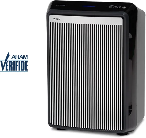 Miniatura 2 de Winix 9800 Purificador de aire True Hepa de 4 etapas con WiFi y PlasmaWave, 500 pies cuadrados, negro, grande
