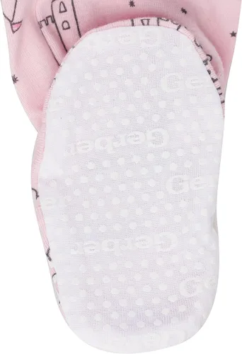 Miniatura 3 de Gerber Pijama con pies para bebé niña, paquete de 2