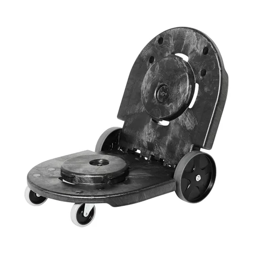 Miniatura 2 de Rubbermaid Commercial Products Carrito de basura BRUTE, ruedas, negro, para restaurantesparte trasera de casaoficinasalmacenesaeropuertosentornos