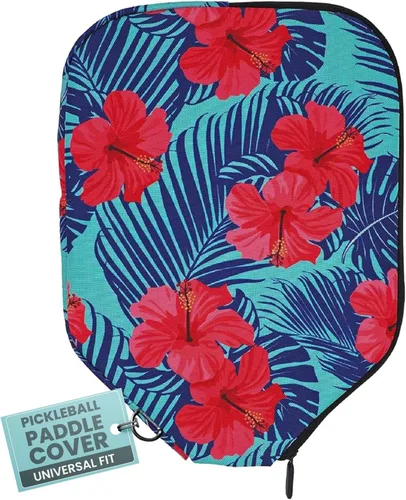 Miniatura 16 de Palms-O-Aces Pickleball Paddle Cover Canvas Padded Pickleball Paddles Sleeve with Zipper Lightweight Protective Paddle Case for Standard Paddles