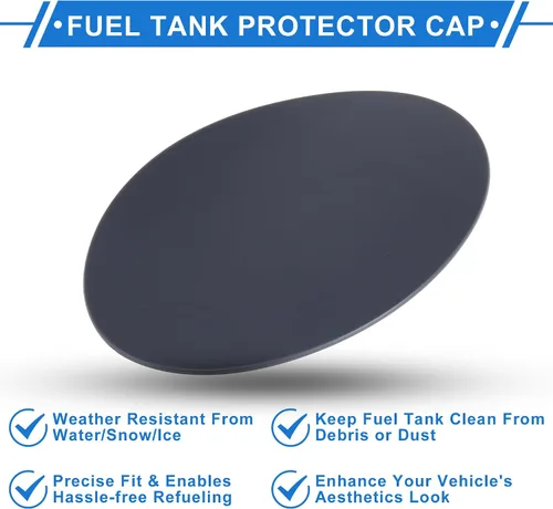 Miniatura 4 de Tapa de la puerta del depósito de combustible para Mercedes-Benz W164 2006-2011 Llenadora de combustible Flap Cover Clip Type No.1647570006 Primer