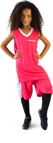 Miniatura 2 de Conjunto de camisetas de baloncesto prémium para niños, camisetas deportivas y pantalones cortos deportivos para jóvenes y niños de 6 a 12 años