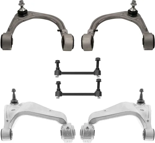 Miniatura 95 de Detroit Axle - Kit de extremo delantero para Chrysler 300 Dodge Charge Challenger 2011-2023, 2 brazos de control inferiores traseros 2 rótulas