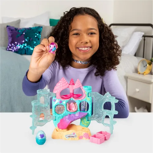 Miniatura 2 de Hatchimals CollEGGtibles, juego abierto con diseño de castillo de coral con personaje mermal exclusivo (juego exclusivo de Amazon), juguetes