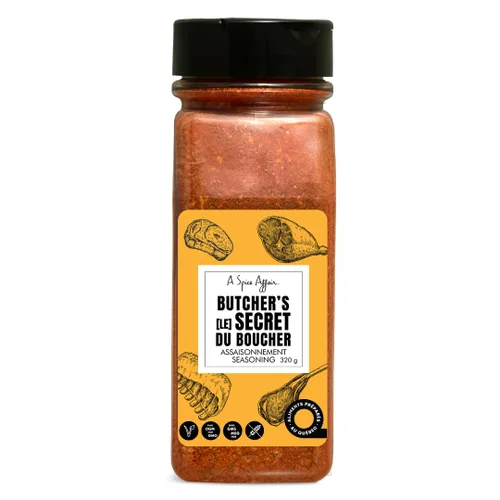Miniatura 6 de A Spice Affair 's Butcher's Secret - Condimento sabroso, audaz y aromático para carne de res, cerdo y aves de corral, totalmente natural, sin OMG