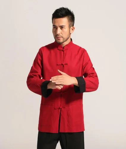 Miniatura 4 de ZooBoo Kung Fu Chaqueta de ambos lados para artes marciales