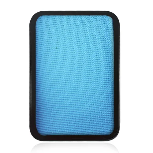 Miniatura 17 de Kraze FX Recambio de paleta de pintura facial, pintura facial negra (0.35 onzas), hipoalergénica, no tóxica, activada por agua, suministros