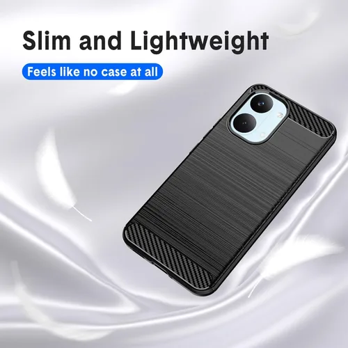 Miniatura 7 de Designed for Xiaomi Poco X8 Pro Max Case,Flexible TPU [Brushed Texture] [Anti-Slip] Shockproof Military Protection Bumper Phone Case,Slim Case Cover