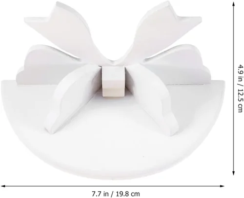Miniatura 3 de Zerodeko - Estante flotante de pared de estilo nórdico, 7.87 x 5.11 x 3.93 pulgadas, estante de exhibición de madera para dormitorio, cocina, baño