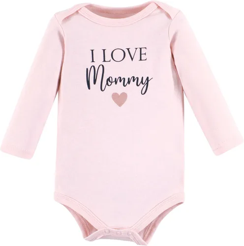 Miniatura 3 de Hudson Baby Body unisex de algodón de manga larga, para bebé