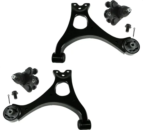 Miniatura 72 de TRQ Brazo de control delantero superior e inferior con rótula juego de 4 piezas compatible con Land Rover Range Rover 2003-2012