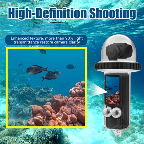 Miniatura 3 de Osmo Pocket 3 - Funda de buceo subacuática de 131 pies, compatible con DJI Osmo Pocket 3, accesorios impermeables