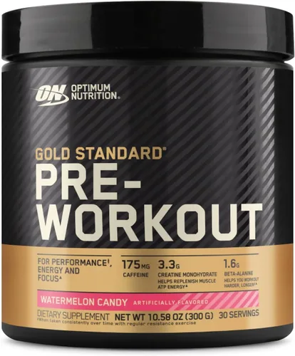 Miniatura 14 de Suplemento Dorado Estándar para antes del entrenamiento Optimum Nutrition, para 30 porciones, 10.6 onzas, 2730503, 1, 1