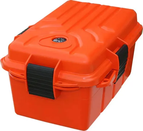 Caja seca de supervivencia MTM con sello de junta tórica, tamaño pequeño, S Naranja