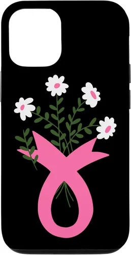 Miniatura 26 de Flower Jar Pink Ribbon Breast cancer Awareness Month Women Case for iPhone 16