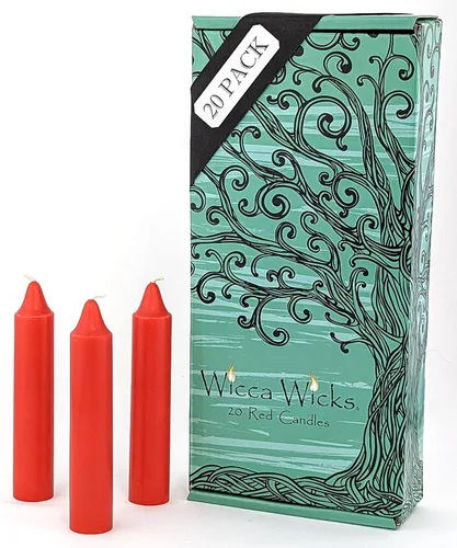 Miniatura 10 de 20 velas negras 4 pulgadas de alto y 3/4 pulgadas de diámetro Suministros de brujería para tu altar, hechizos, encantos y rituales personales