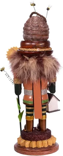 Miniatura 5 de Kurt S. Adler Cascanueces Hollywood Bee Keeper de 15 pulgadas, multicolor