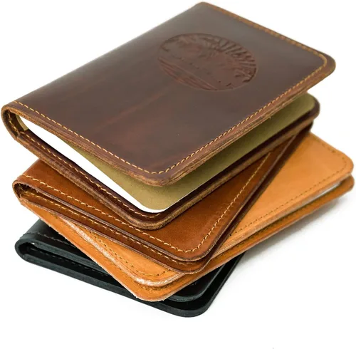 Miniatura 3 de Personalized Leather Field Notes Wallet, Field Notes Cover, Passport Wallet, Handmade in Arizona