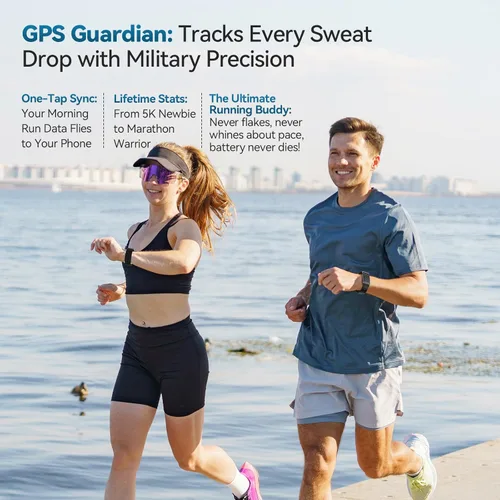 Miniatura 2 de EnergyPort Fitness Tracker,Wearable Health Smart Bracelet Band with Blood Oxygen 170+ Sport Mode 60-Day Battery,Lifetime Membership,Activity