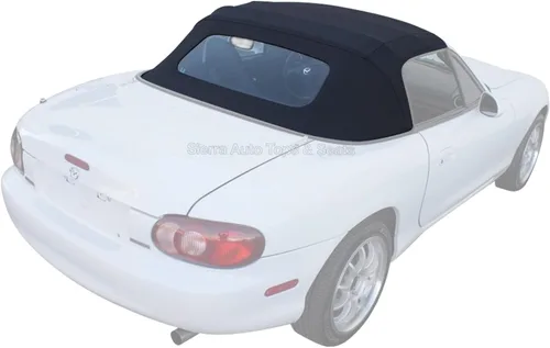Miniatura 2 de Sierra Auto Tops & Seats Capota Convertible para Mazda Miata MX5 1990-2005 - Negro, Vinilo Cabrio - Reemplazo de Capota Convertible con Ventana