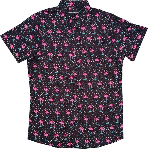 Miniatura 5 de Molokai Surf - Camisas hawaianas de manga corta con botones y corte ajustado
