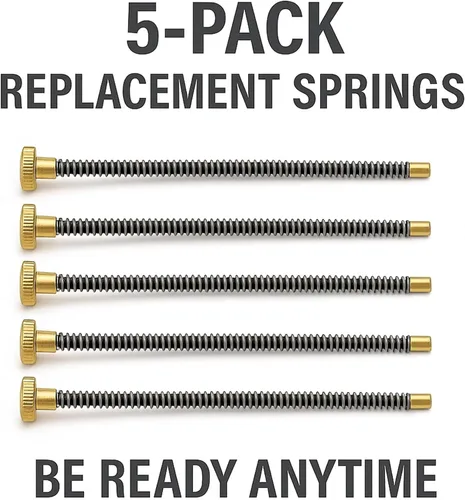 Miniatura 8 de Kit de reparación de mechero IN SELECT - Partes de repuesto de resorte de pedernal compatibles con mecheros Zippo, piezas de latón duraderas