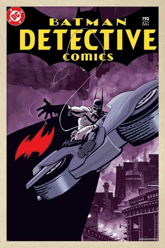 Miniatura 7 de Trends International DC Comics Batman - Póster de Batman Detective Comics #792 Versión enmarcada de caoba