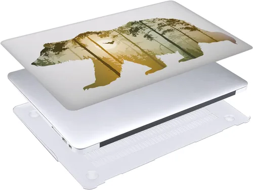 Miniatura 5 de Funda rígida para laptop compatible con MacBook Pro de 13 pulgadas versión antigua 2012 2011 2010 2009 2008 lanzamiento A1278 con CD-ROM, funda