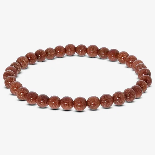 Miniatura 151 de Gem Avenue Handmade Round Bead Stretch Bracelet Unisex Natural Stone Beaded Jewelry for Men & Women, Elastic Wristband for Daily Wear