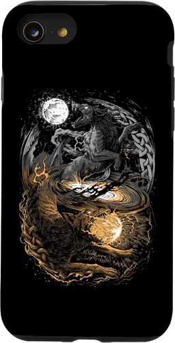 Miniatura 17 de Funda para iPhone 11 Viking Wolf Norse Mythology Pagan Ragnarok Wolves