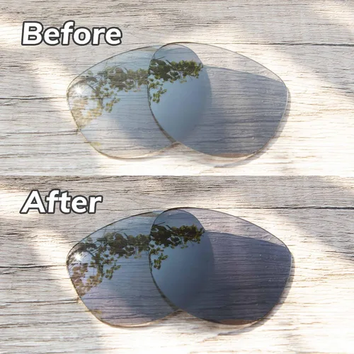 Miniatura 4 de Walleva - Lentes de repuesto para gafas de sol Oakley Sliver R, múltiples opciones disponibles