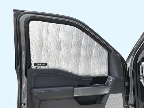 Miniatura 4 de YelloPro - Parasol para ventana lateral para asiento delantero (juego de 2) ajuste personalizado para Ford F-150 F150 2021 2022 2022 2023 2024 2025