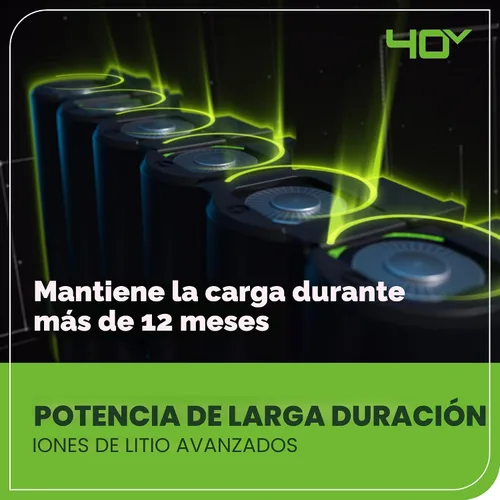 Miniatura 13 de Greenworks Cortacésped inalámbrico de 40 V y 17 pulgadas, motor sin escobillas, batería de 4.0 Ah y cargador (más de 75 herramientas compatibles)