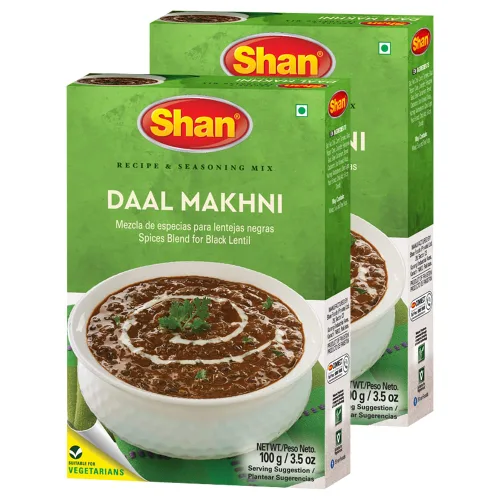 Miniatura 305 de Shan Korma Recipe and Seasoning Mix 1.76 oz (50g) - Spice Powder for Traditional Meat in Yogurt Sauce - Suitable for Vegetarians - Airtight Bag in a