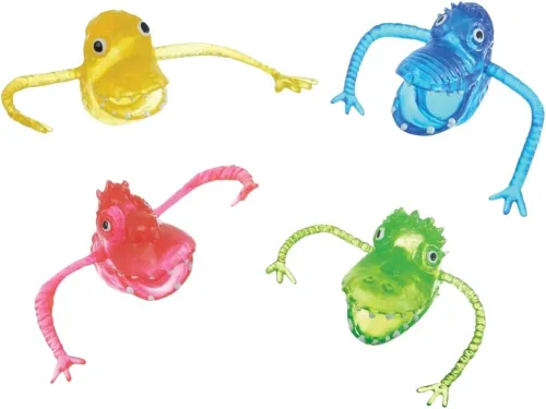 Miniatura 3 de Marionetas de dedo de neón - Colores surtidos - 72 piezas