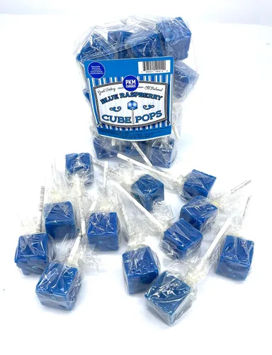 Miniatura 18 de PKM Candies - Paquete de 12 chupones cuadrados cuadrados de moda antigua: paquete de ventosas con sabor envuelto individualmente por Espeez - Party