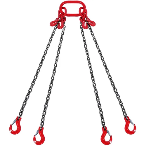 Miniatura 11 de VEVOR Eslinga de cadena, cadenas de elevación de 5/16 pulgadas x 5 pies con ganchos, elevadores de cadena de motor G80, cadenas de elevación