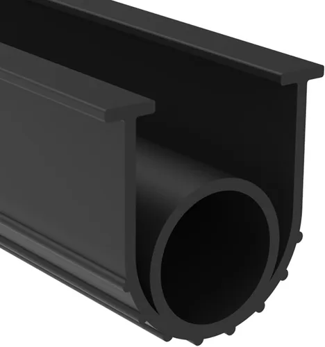 Miniatura 8 de BOWSEN - Sellos inferiores para puerta de garaje, resistentes a la intemperie, sellado de umbral de alto rendimiento, junta de goma EPDM