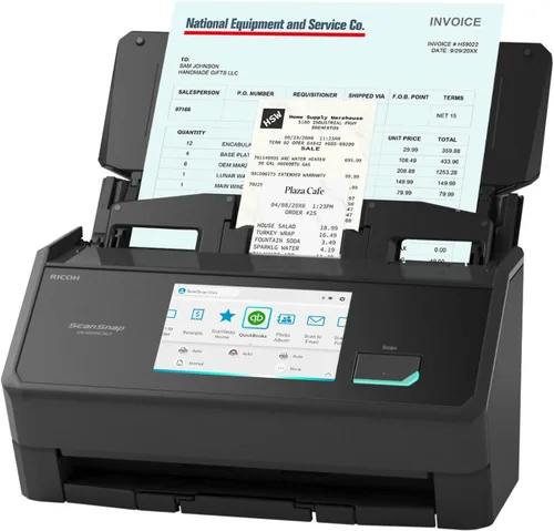 Miniatura 11 de ScanSnap iX1600 Escáner de Documentos, Fotos y Recibos Inalámbrico o USB de Alta Velocidad con Habilitación para la Nube, Pantalla Táctil Grande