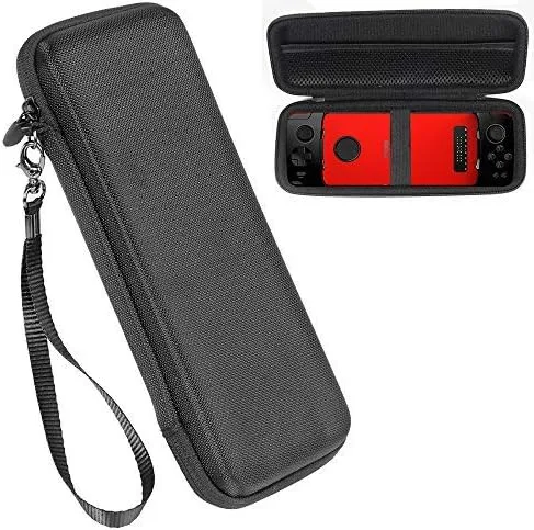 funda protectora para Moto Z Gamepad de CaseSack, hecha a medida con correa elástica segura y bolsillo de malla para accesorios, funda práctica y